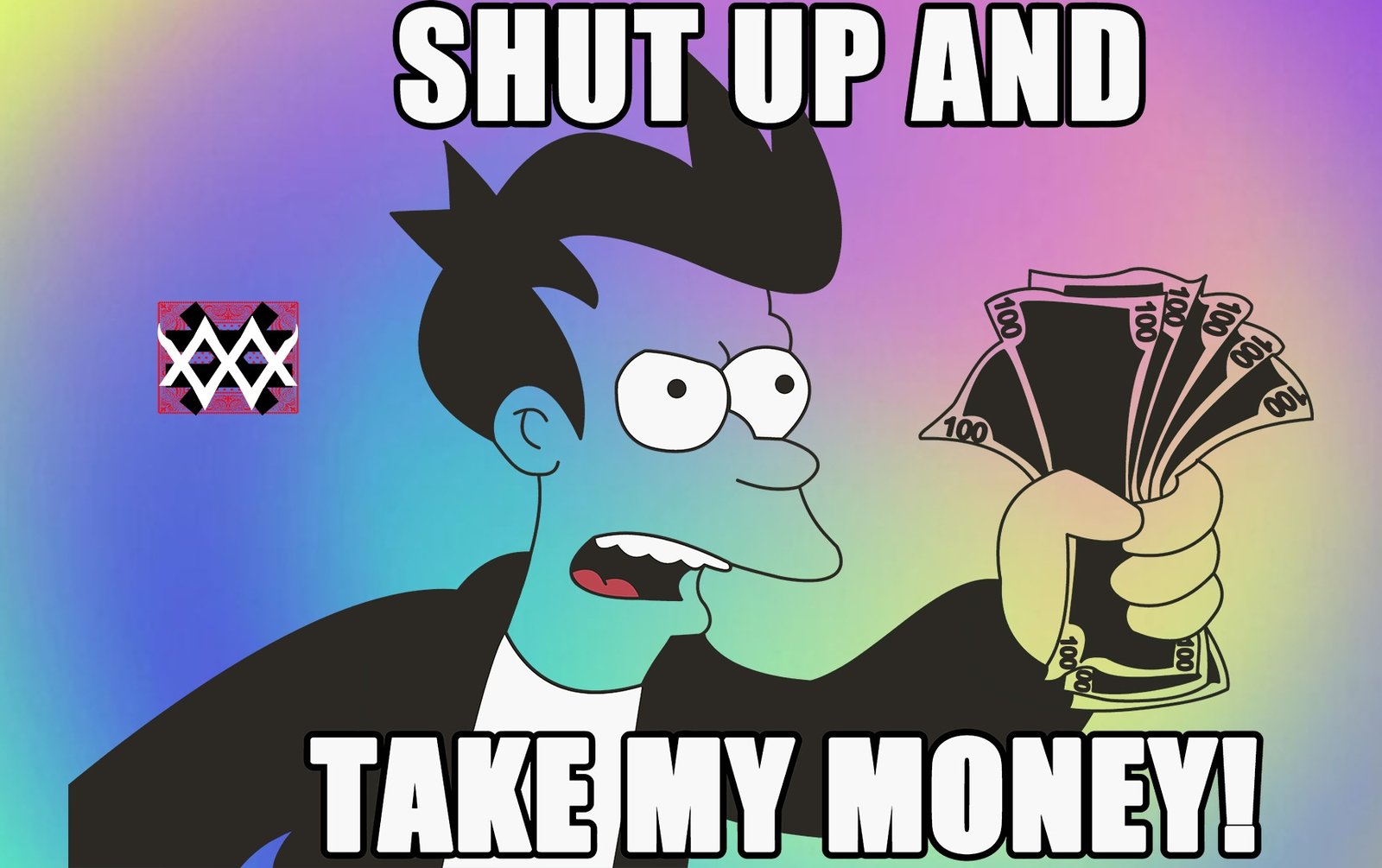 Gold Card Background